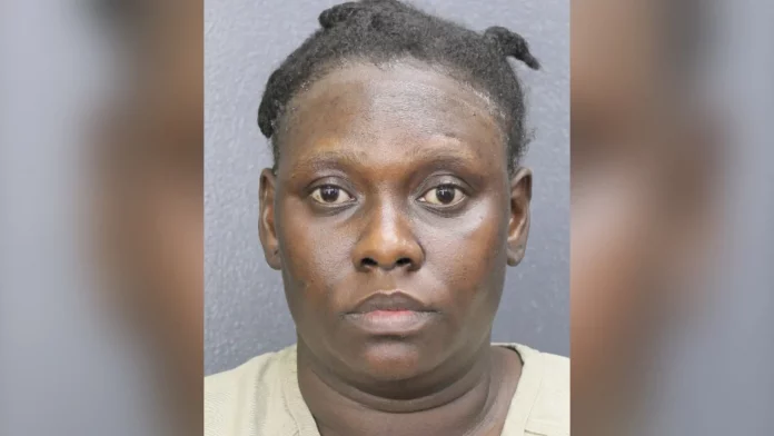 Mirlene Dalmacy foi presa enquanto trabalhava em um restaurante em Broward (foto: Margate Police Department)