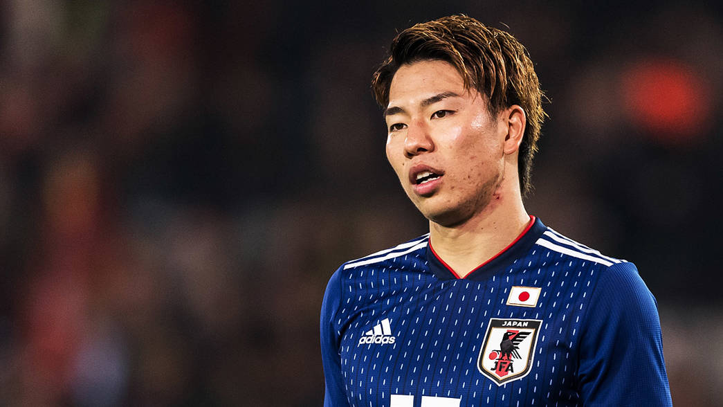 Takuma Asano fez um golaço para selar a vitória do Japão sobre a Alemanha (Foto: Arsenal Inside)