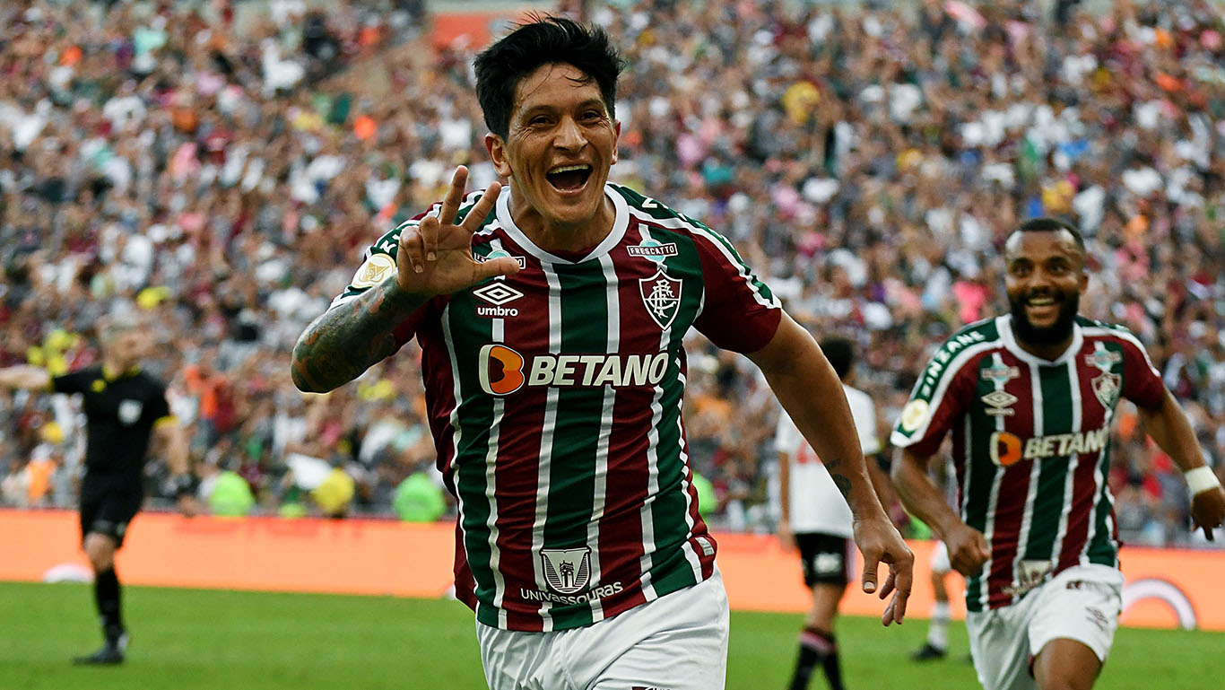 Cano, artilheiro do Brasileirão com 25 gols, se torna o maior goleador do Fluminense em uma temporada em jogos oficiais (Foto: Mailson Santana/Fluminense)