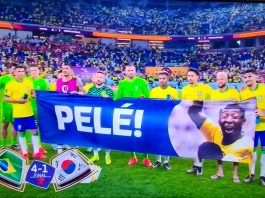 Seleção brasileira mostrou estar unida e se solidarizou com Pelé (Reprodução TV)