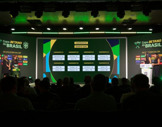 Sorteio das oitavas de final da Copa do Brasil 2023 (Foto: Thaís Magalhães/CBF)