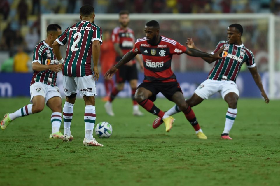 Mesmo dominando a partida, o Mengão não conseguiu furar a retranca do Fluminense (Foto: Marcelo Cortes/Flamengo)