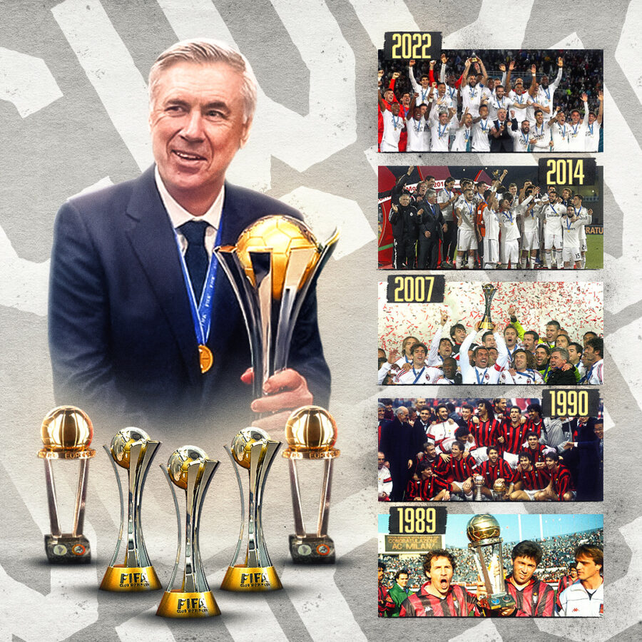 O multicampeão Carlo Ancelotti deverá assumir a Seleção Brasileira em 2024 (Foto: Site pessoal)