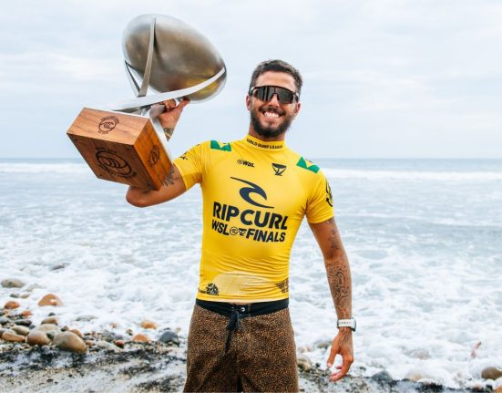 Com mais essa conquista de Filipe Toledo, Brasil fatura 7° título da WSL (Foto: Surfers Hype)