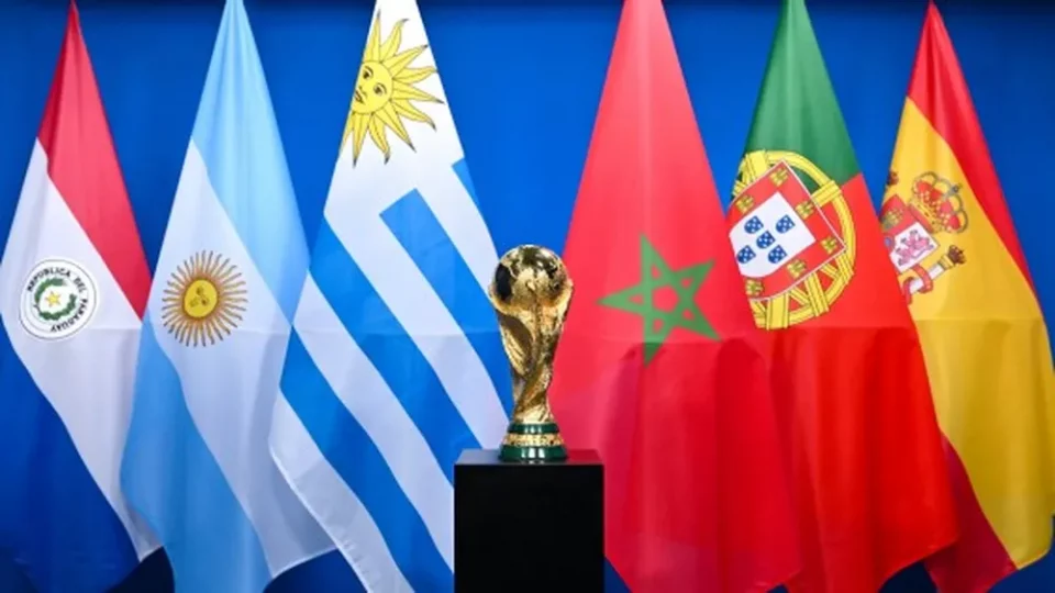 Copa do Mundo de 2030 terá sede tripla em Portugal, Espanha e Marrocos, mas também com jogos na América do Sul (Foto: Divulgação/Fifa)