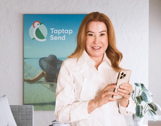 Zilu Camargo estrela a campanha de lançamento da Taptap Send nos EUA (Foto: Divulgação)