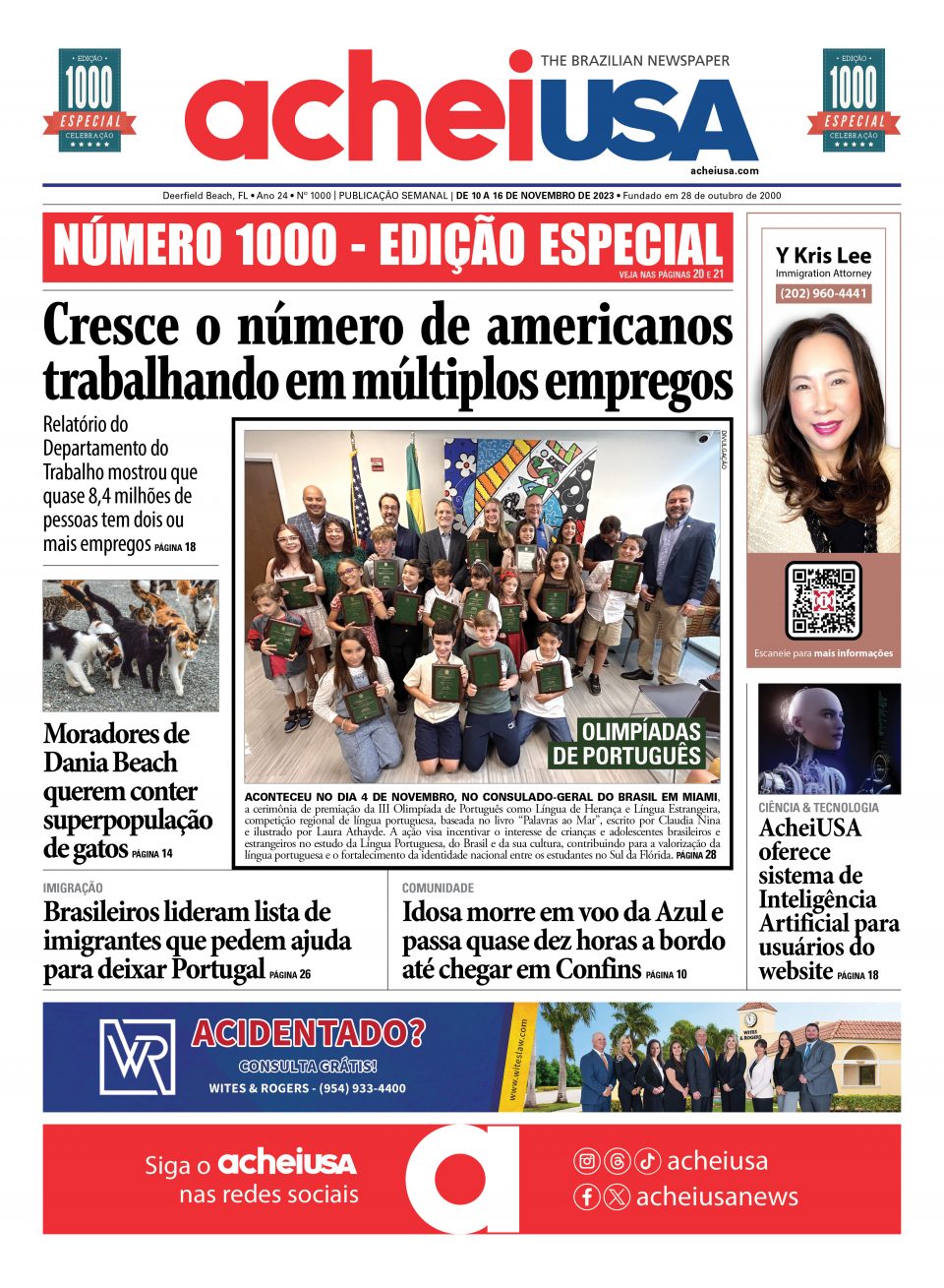 Capa do AcheiUSA 1000