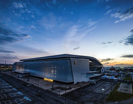 Neoquímica Arena foi o estádio escolhido para sediar o primeiro jogo da NFL no Brasil (Foto: Sport Club Corinthians Paulista)