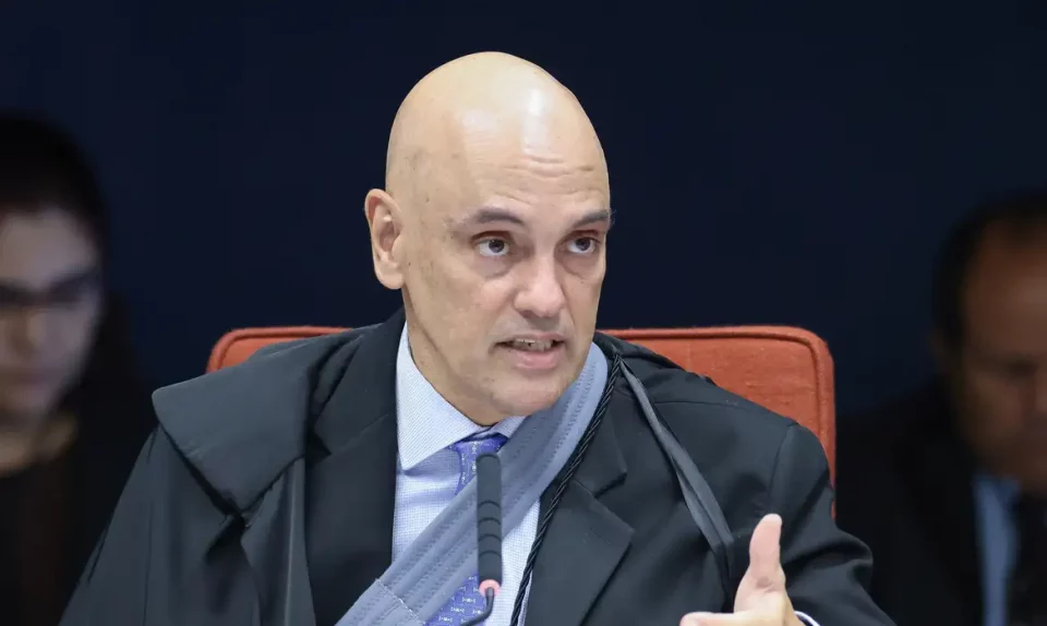 De acordo com Rubio, o governo usaria o Magnitsky Act contra Moraes (foto), uma medida que congela bens nos EUA e barra a entrada da pessoa acusada no país (Foto: Antonio Augusto/STF)
