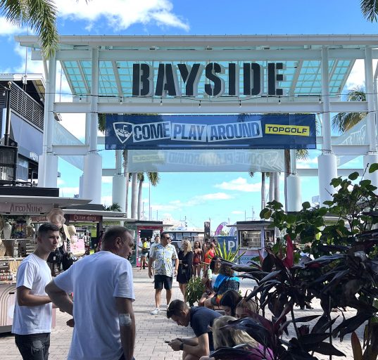 Bayside, na Flórida (Foto: Jorge Nunes/AcheiUSA)