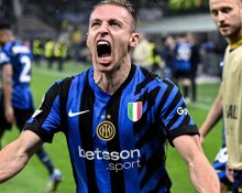 A Inter de Milão, do herói Frattesi, fará a final da Champions League contra o PSG (Foto: Gribaudi/Creative Commons)