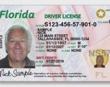 Todos os passageiros maiores de 18 anos serão obrigados a apresentar a Real ID ou outra forma de documento aceitável pelo TSA (Foto: FLDHSMV)