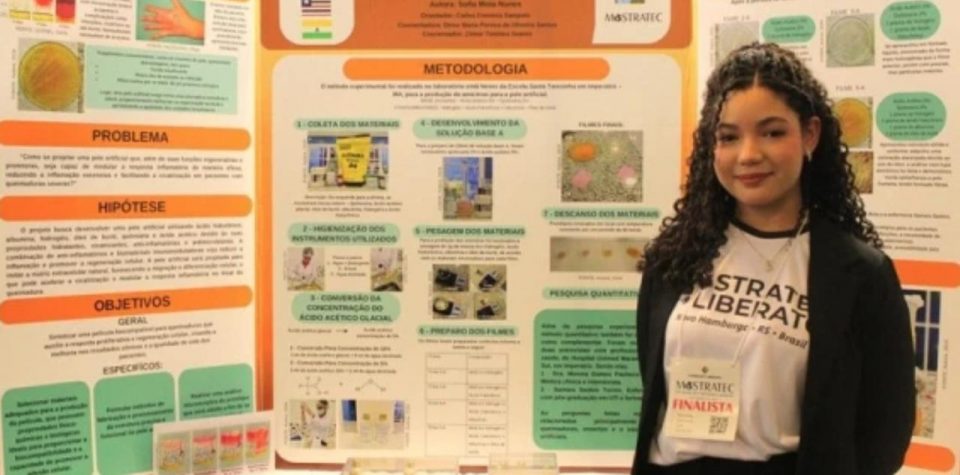 A brasileira afirmou que já considerava uma vitória a oportunidade de participar de um evento internacional com outros pesquisadores e propostas inovadoras (Foto: Divulgação)