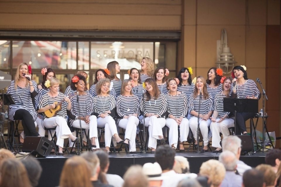 Grupo vocal feminino Brazilian Voices (Foto: Divulgação)