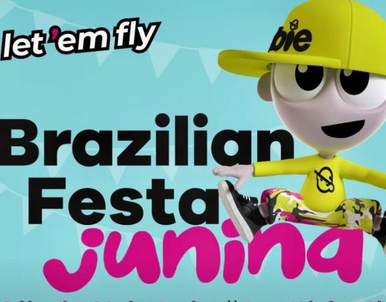 A organização do evento também abriu espaço para que empresários brasileiros locais participem como expositores (Divulgação)