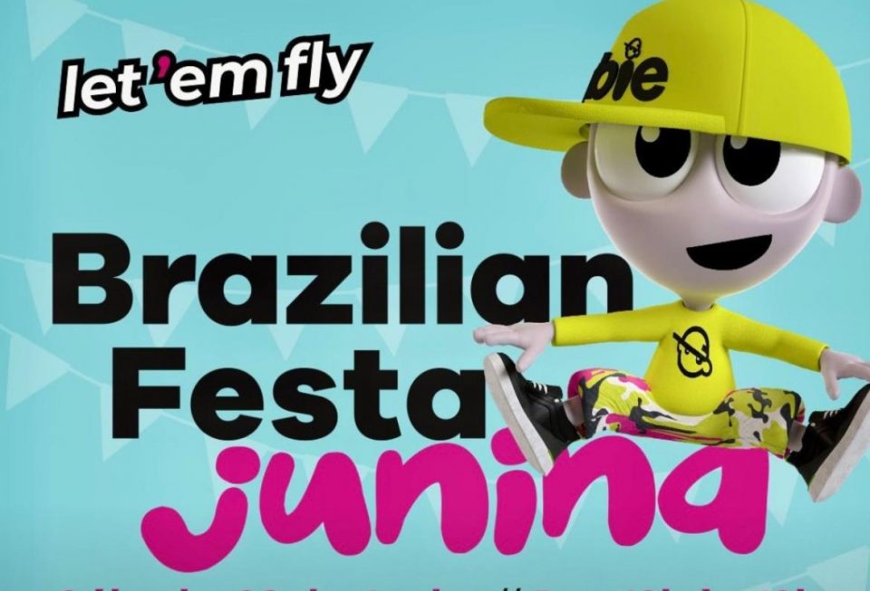 A organização do evento também abriu espaço para que empresários brasileiros locais participem como expositores (Divulgação)