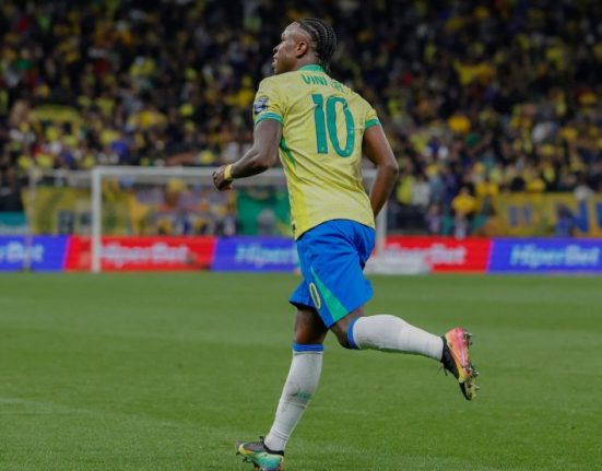 Vini Jr. foi decisivo na primeira vitória da Era Ancelotti (Foto: Rafael Ribeiro/CBF)
