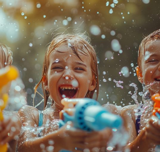 O Quiet Waters Park, em Deerfield Beach, conta com um parque aquático especialmente voltado para o público infantil (Foto: Freepik)