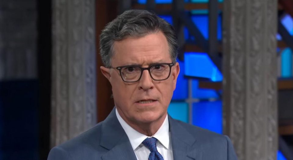 Colbert ainda não anunciou seus planos para o futuro, e a CBS informou que não há substituto previsto para ocupar o horário do Late Show (Reprodução TV)