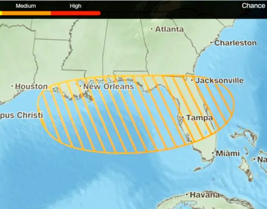 "Dexter" pode ser a próxima tempestade tropical (Foto NOAA)