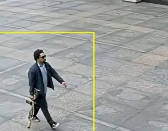 Segundo fontes da investigação, Tamura viajou de carro de Las Vegas até Nova York, durante o fim de semana anterior ao tiroteio (Reprodução TV)