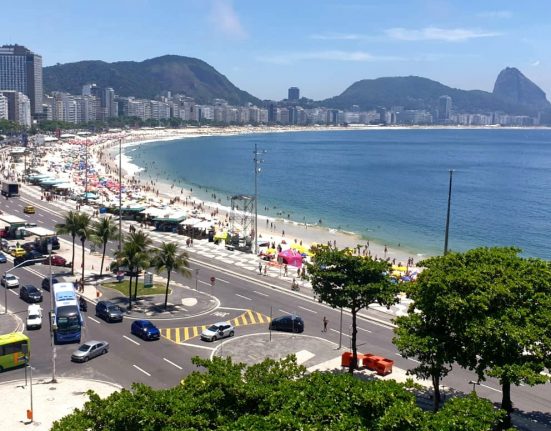 Copacabana, uma das praias mais famosas do mundo. Foto: Anastacia Wobeto Mayer