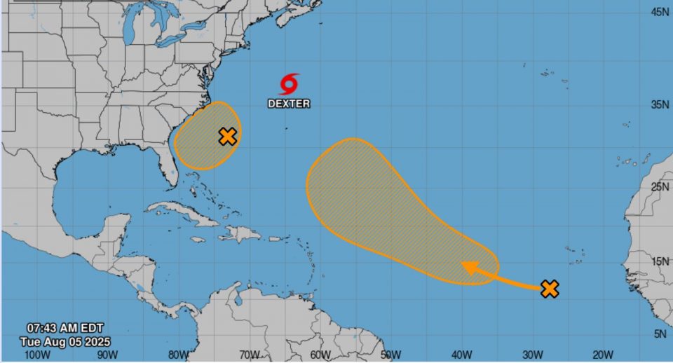 Especialistas reforçam a importância da vigilância contínua, já que o pico da temporada de furacões ocorre entre agosto e setembro (Foto: NHC)