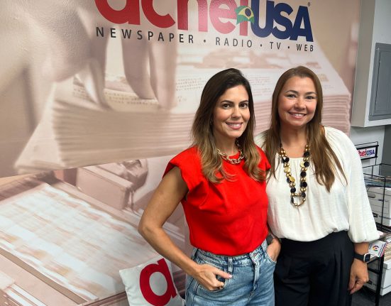 Jornalista Patricia Bernardon e a psicóloga Lidiana Cartolano (Foto: AcheiUSA)