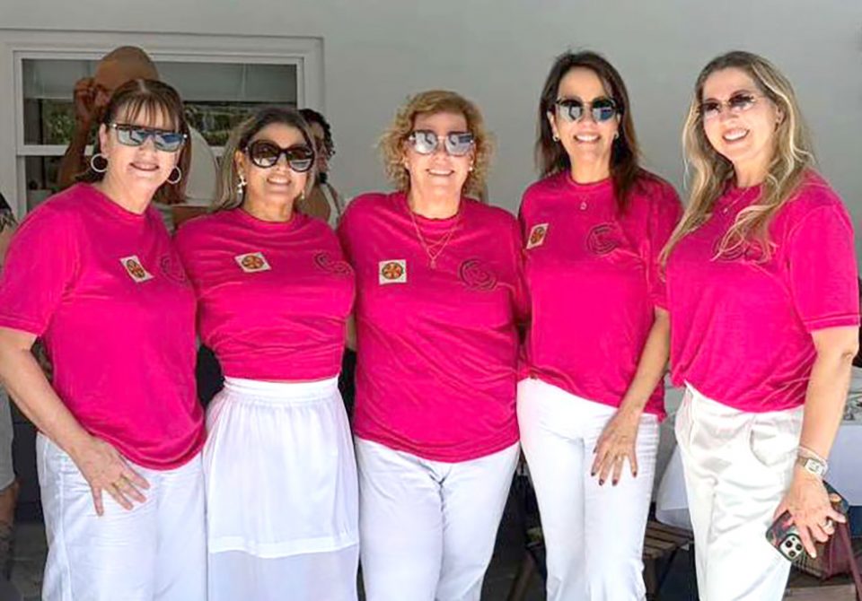 Cecilia Figueiredo, Simone Rolim, Laura Fernandes, Denise Guzzo e Silvia Kroth, organizadoras do evento (Foto: Divulgação)