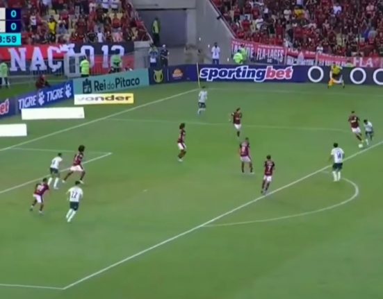 O Maracanã será palco de mais um emocionante duelo entre Flamengo e Palmeiras, que pode decidir o Brasileirão (Foto: Reprodução TV)