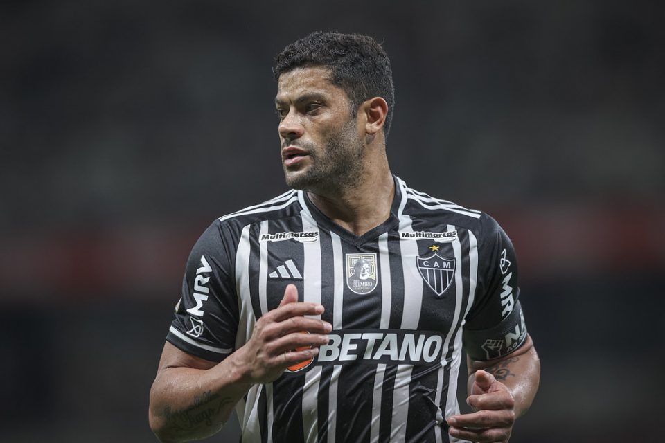 Hulk marcou um gol, após mais de dois meses sem balançar as redes, e o Atlético-MG está na final da Sul-Americana (Foto: Pedro Souza/Clube Atlético Mineiro/Flickr)