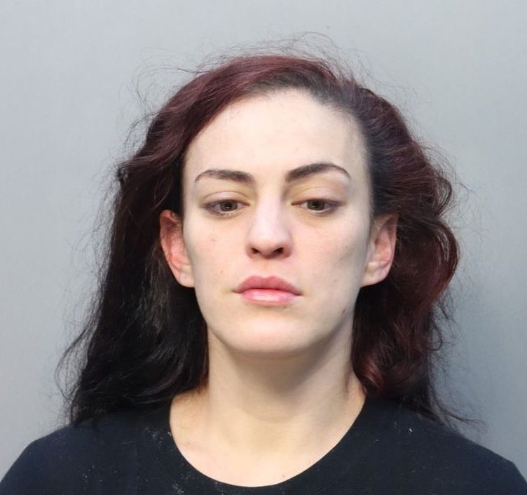 Amy é acusada de negligência infantil sem danos corporais, e a Justiça fixou fiança de $ 3.000 (Foto: Miami-Dade Corrections)