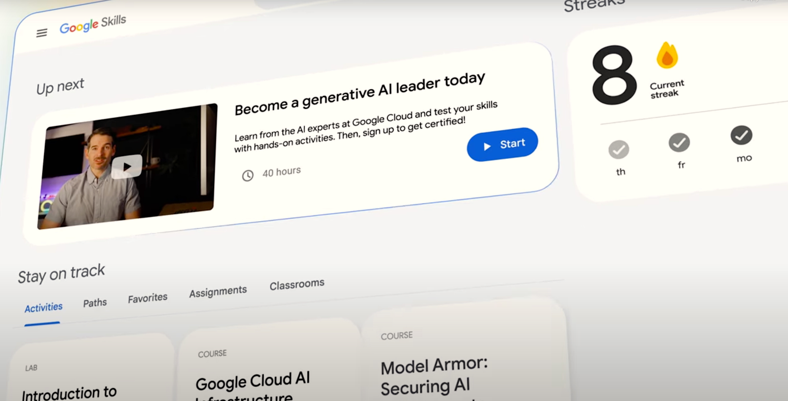 Google lança aprendizado grátis de IA, programação e tecnologia
