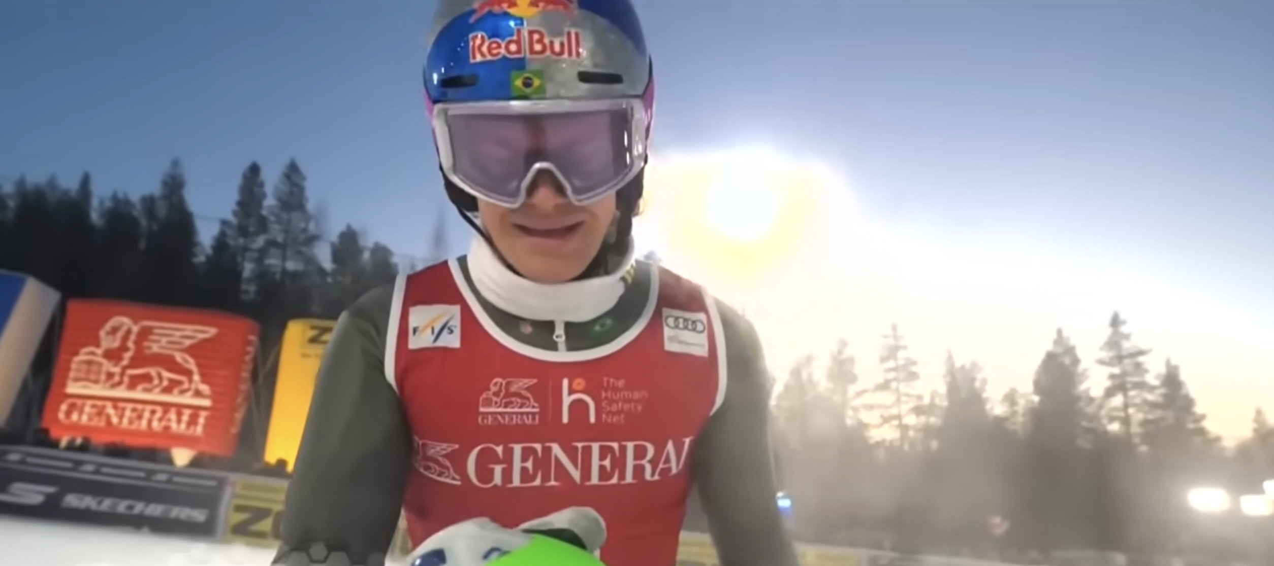 Brasileiro vence pela 1ª vez etapa da Copa do Mundo de esqui