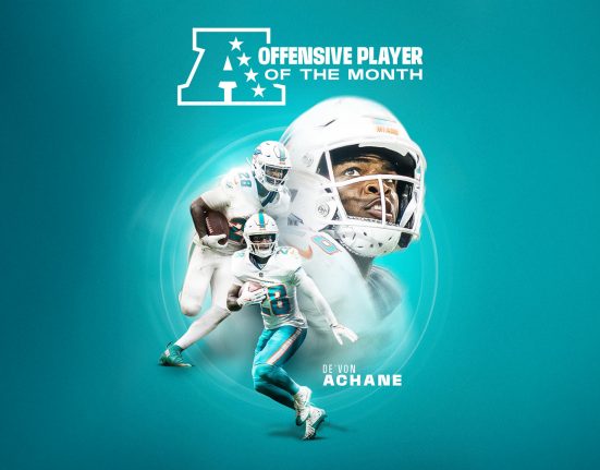 De’Von Achane tem sido o destaque do Miami Dolphins (Foto: @Miami Dolphins)
