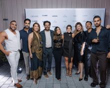 Da esquerda para direita: David Rivas, João Dellaroza, Rebeca Diaz, Claudio Faria, Luiza Quintero, Kessia Noronha, Aline Wolf, Romilton Silva, David Peñas (Foto: @yeygeniy_simonov_photographer)