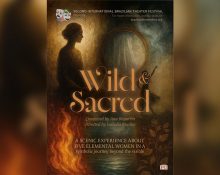 A apresentação convida o público a revisitar raízes, ancestralidades e a relação do ser humano com a natureza, além de promover a reconexão com o sagrado, o primitivo, o presente e o eterno. (Foto: Divulgação)