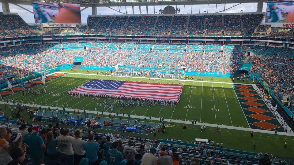A final será no Hard Rock Stadium, casa do Miami Hurricanes (Foto: Esterliz Nunes)