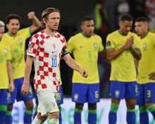 A Croácia, de Modric, eliminou o Brasil na Copa de 2022 (Foto: Youtube)