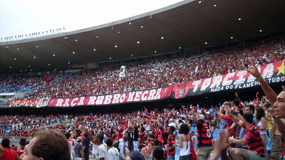 A torcida do Flamengo teve este ano motivos de sobra para comemorar (Foto: Van Diijck/Wikimedia)