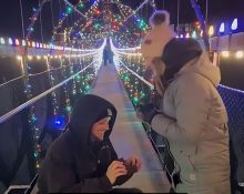 Conhecida por ser a ponte suspensa mais longa dos Estados Unidos, a SkyBridge Michigan atrai turistas em busca de experiências panorâmicas e momentos especiais (Foto: Reprodução Youtube)