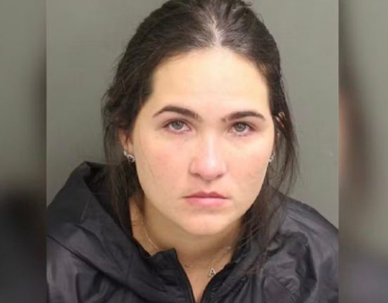 A Justiça estipulou fiança no valor de $ 500, mas, até o momento, não há informações sobre seu pagamento nem sobre a liberação da brasileira (Foto: Reprodução redes sociais)