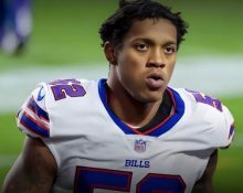 Darron Lee foi escolhido na primeira rodada do Draft da NFL de 2016 pelo New York Jets e também atuou no Kansas City Chiefs e Buffalo Bills. Ele não atua profissionalmente desde 2021 (Foto: Reprodução redes sociais)