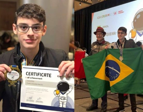 Ícaro superou concorrentes de diversos países, consolidando-se como um dos principais nomes de sua faixa etária na área científica (Foto: Reprodução redes sociais)