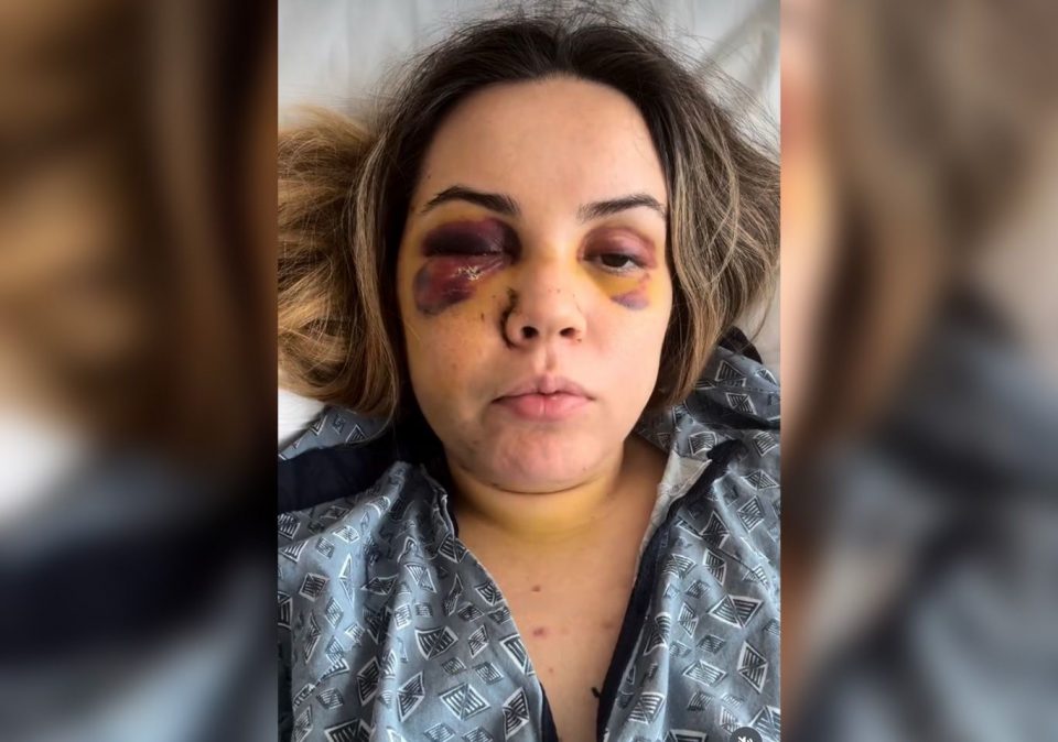 Após os episódios de agressão, Bárbara Ártico decidiu deixar o estado onde residia para recomeçar a vida ao lado do filho do casal (Foto: Reprodução redes sociais)