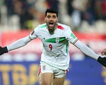 Mehdi Taremi é o craque da Seleção do Irã e participaria de sua terceira Copa do Mundo em 2026 (Foto: Meghdad Madadi/Wikimedia)