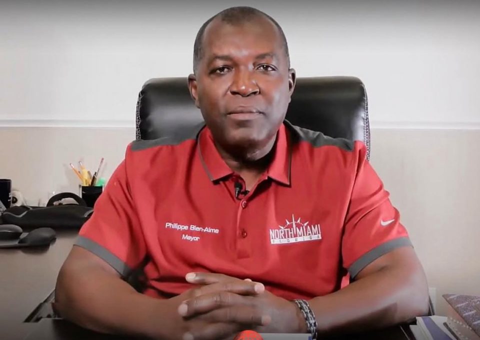 Nascido no Haiti, Bien-Aime construiu sua carreira política na região e foi eleito prefeito em 2019 (Foto: Reprodução redes Sociais)