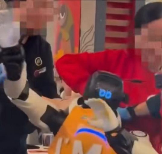 O incidente reforça preocupações sobre a necessidade de normas mais claras para a operação de robôs em ambientes comerciais (Reprodução redes sociais)