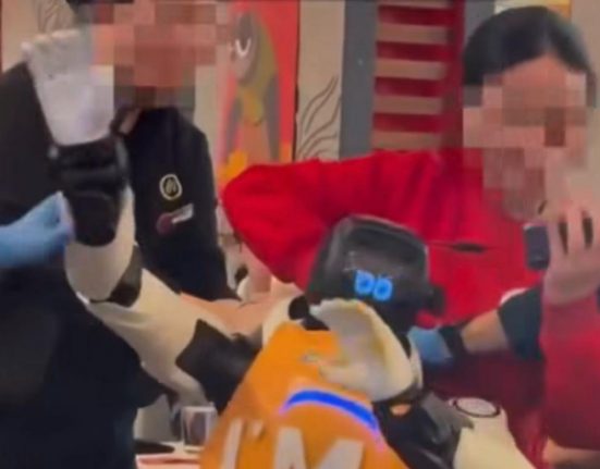 O incidente reforça preocupações sobre a necessidade de normas mais claras para a operação de robôs em ambientes comerciais (Reprodução redes sociais)