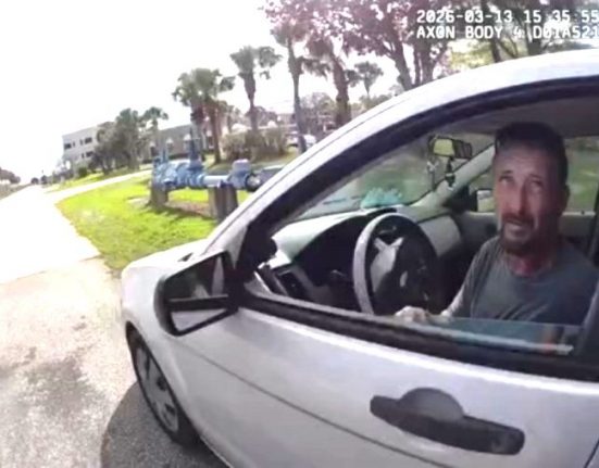 O motorista foi encaminhado a um centro de custódia local e liberado mediante pagamento de fiança (Foto: Reprodução redes sociais)